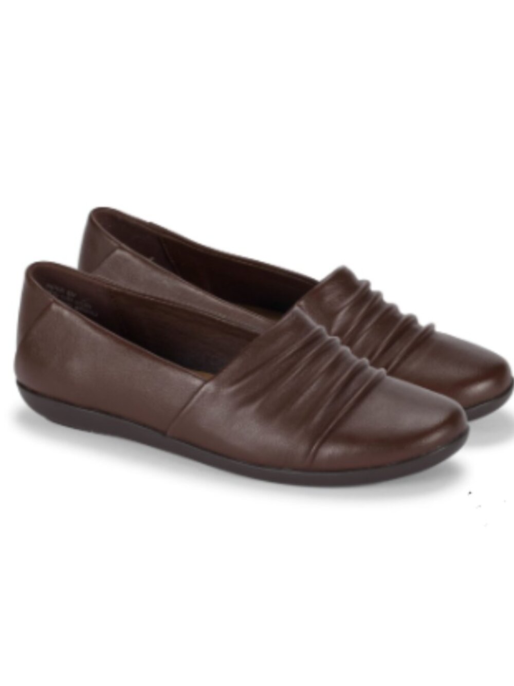 NWT! BareTraps Piper Womens Loafers Slip-Ons Dark Brown Size 6.5